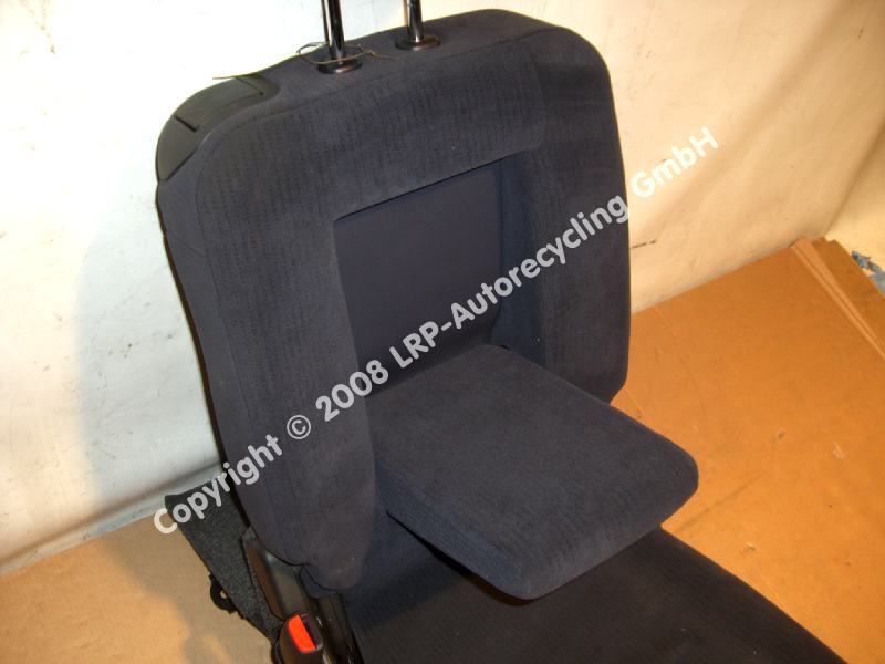 Honda FRV Sitz hinten Mitte Rückbank Velours schwarz BJ2007